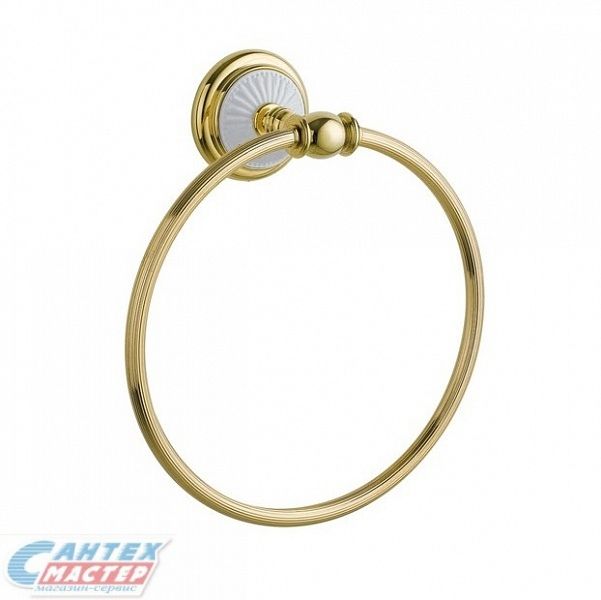 Полотенцедержатель Boheme Palazzo Bianco кольцо золото 10105
