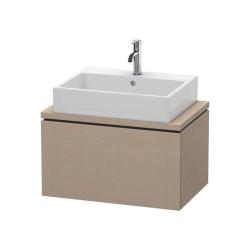 Тумба под раковину для консоли/столешницы Duravit L-Cube 72х47,7х40 см, подвесная, ДСП, цвет: лен, 1 выдвижной ящик, прямоугольная