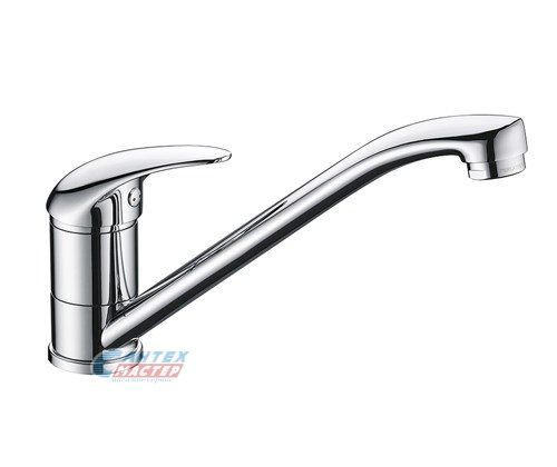 Смеситель для кухни/мойки Wasserkraft Isen однорычажный, керамический, с поворотным изливом, длина 223 мм, латунь, цвет хром, кухонный, хромированный, вертикальный, кран, комплект, сантехника, водопроводные, размер, характеристики, высота, расстояние