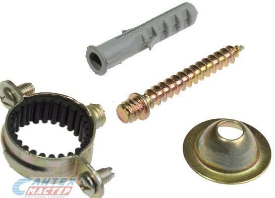 Хомут TeRma оцинкованный с резиновым уплотнением 12 мм – купить в ...