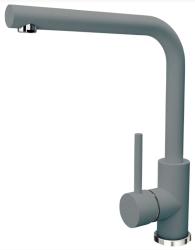 Смеситель для кухни/мойки Am.Pm X-Joy S однорычажный, поворотный, высокий, керамический, длина 175 мм, нержавеющая сталь, цвет черный