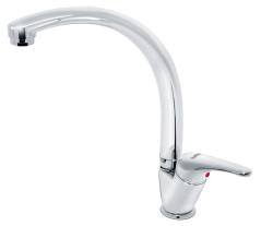 Смеситель для кухни/мойки Варион MB излив MAXI поворотный, керамический, однорычажный, длина излива 210 мм, латунь, цвет хром 9848633