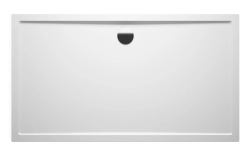 Душевой поддон Riho Davos, 150х80 см, прямоугольный, пристенный, акриловый, низкий, цвет: белый, с антискользящим покрытием, с бортиком