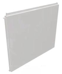 Панель торцевая РАДОМИР к ванне Виктория 180х70, 170х70, 160х70, 150х70 с креплением, 68х56 см, акриловая, белая, (экран для ванны) прямоугольная, боковая панель, правая