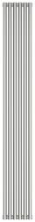 Радиатор отопления Сунержа Эстет-00 1800х270 6 секций, цвет сатин, универсальное подключение, нержавеющая сталь, трубчатый