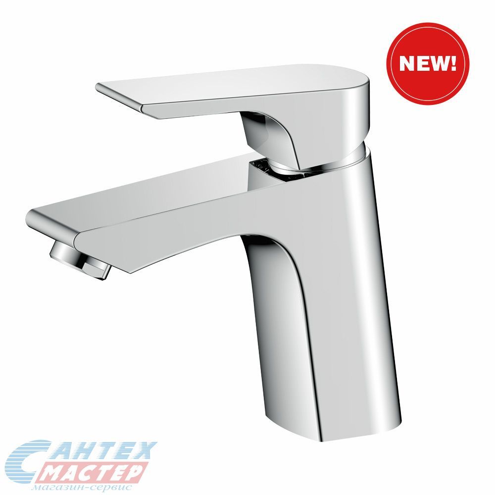 Смеситель для раковины/умывальника Olives PORTO 11100PR однорычажный, неповоротный, керамический картридж, длина излива 117,5 мм, латунь, цвет хром,