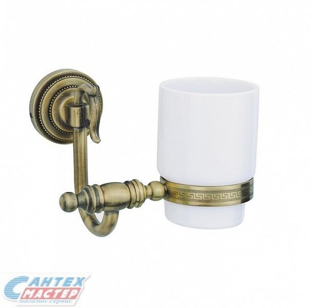 Стакан для зубных щеток Boheme Medici подвесной одинарный бронза 10604
