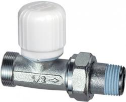 Клапан термостатический Far прямой 1/2"нр.х М24х19 нр. с уплотнением EPDM, хром  FT 1631 C12