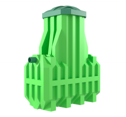 Септик Ergobox 3 (Эргобокс) Компакт станция биологической очистки,для частного дома, дачи (3 чел)