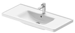Раковина DURAVIT D-Neo 100,5х48х17 см, подвесная, прямоугольная, санфарфор, цвет белый, с 1 отверстием под смеситель, слив/перелив
