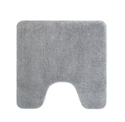 Коврик для ванной комнаты IDDIS Base 500х500 мм с вырезом, цвет серый, микрофибра BTLT02Mi12