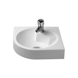 Раковина DURAVIT Architec, 63,5х54х15 см, подвесная, полукруглая/угловая, санфарфор, цвет белый, с 1 отверстием под смеситель, без перелива