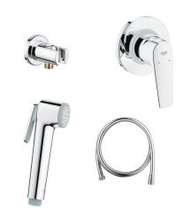 Смеситель Grohe Bauflow встраиваемый с гигиенической лейкой 124900
