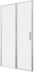 Душевая дверь Allen Brau Priority 1200х2000х6 мм распашная, прозрачное стекло/профиль серебро браш, в нишу, универсальная установка Душевая дверь Allen Brau Priority 1200х2000х6 мм распашная, прозрачное стекло/профиль серебро браш, в нишу, универсальная установка