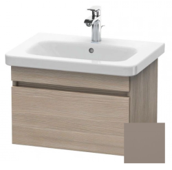 Тумба/шкафчик для консоли/столешницы Duravit DuraStyle под раковину 70х54,8х51,2 см, подвесная, ДСП, цвет: натуральный дуб/базальт, 2 выдвижных ящика, прямоугольная