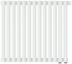 Радиатор отопления Сунержа Эстет-11 EU50 500х585 13 секций, цвет матовый белый, нижнее подключение, нержавеющая сталь, трубчатый