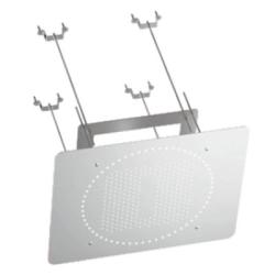 Верхний душ Raglo R452.03 потолочный, 2 режима, размер 590х480 мм, прямоугольный, нержавеющая сталь, цвет хром, для душа/ванной, на потолок