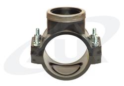 Хомут-врезка 160х1 1/4" PN10 UNIDELTA 1026