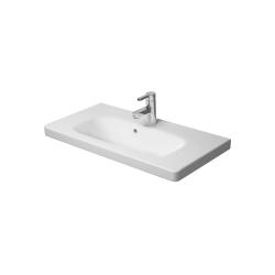 Раковина DURAVIT DuraStyle 78,5х40х17 см, подвесная, прямоугольная, фарфоровая, цвет белый, 1 отверстие под смеситель, слив/перелив