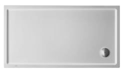 Душевой поддон Duravit Starck Slimline 150х90х6 см, акриловый, белый, без антискольжения, (без установочного комплекта, без экрана, без слива), прямоугольный