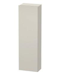 Пенал Duravit DuraStyle, 40x24x140 см, подвесной, (правый), с дверцей, с полкой, со стеклянными полками, цвет: серо-коричневый, в ванную комнату