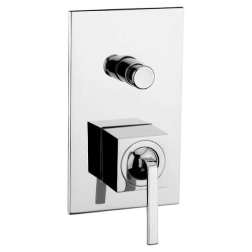 Смеситель для душа Webert Wolo однорычажный, скрытого монтажа, керамический, настенный, без излива/шланга/лейки, латунь хром