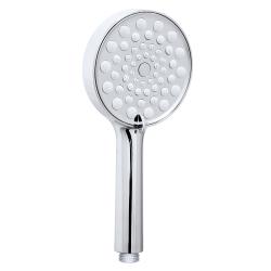 Душевая лейка Olives D186 круглая, 3 режима, хром, ABS пластик, 120х259 мм