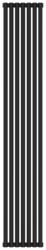 Радиатор отопления Сунержа Эстет-11 1800х315 7 секций, цвет тёмный титан муар, универсальное подключение, нержавеющая сталь, трубчатый