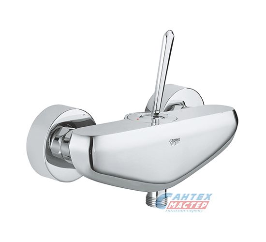 Смеситель для душа Grohe Eurodisc Joystick однорычажный, керамический, настенный, без излива/шланга/лейки, латунь хром