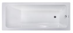 Ванна Wotte Line Plus 180х80 см чугунная цвет белый без ручек/ножек, прямоугольная, пристенная