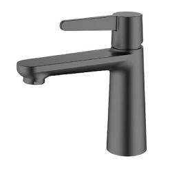 Смеситель для раковины/умывальника Raglo R32.10.09 однорычажный, неповоротный, фиксированный, излив длина 120 мм высота 105 мм латунь, цвет графит