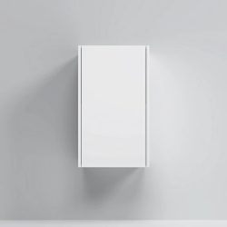 Шкаф AM.PM Func 40, 40х68,5х35 см подвесной, правый, 1 распашная дверца, цвет белый матовый