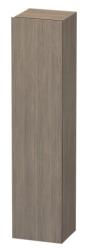 Пенал Duravit DuraStyle, 40x36x180 см, подвесной, (правый), с дверцей, с полкой, со стеклянными полками, цвет: дуб терра, в ванную комнату