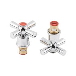 Комплект кран-букса G-lauf 1/2 керамическая с маховиком XOT-722