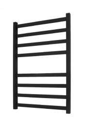 Полотенцесушитель MELODIA Moderno 50*80 П8, нержавеющая сталь, водяной, цвет чёрный, нижнее подключение