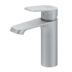 Смеситель для раковины/умывальника AM.PM Func, однорычажный, неповоротный, керамический, длина излива 109 мм, латунь, цвет белый