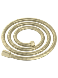 Шланг для душа Aquatek AQ2105BG 1500 мм 1/2"х1/2"вн. нержавеющая сталь, цвет шлифованное золото, защита шланга от перекручивания