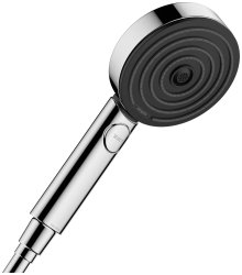 Лейка душевая Hansgrohe Pulsify Select S 3jet Activation EcoSmart, настенная, круглая, с 3 режимами, регулируемая, хромированная/пластмассовая, цвет хром, ручная, для душа/ванной