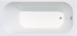 Ванна РАДОМИР Прованс 170х75 акриловая, пристенная, акрил, цвет- белый, (без гидромассажа, сифона, фронтальной панели), прямоугольная, антискользящее покрытие, каркас из профиля 25мм, 8 опор