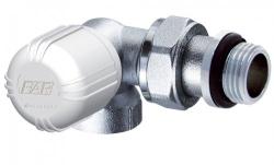 Клапан терморегулирующий трехосевой Far 1/2"вн. с уплотнением EPDM, левый, хромированный FT 1647 12