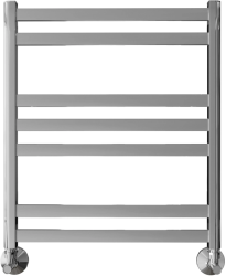 Полотенцесушитель Aquatek Сириус водяной П7 500х600 мм хром, нержавеющая сталь, лесенка, подключение нижнее