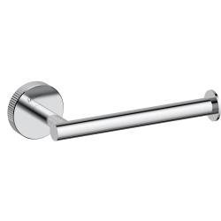 Держатель для туалетной бумаги Lemark Beluga без крышки, цвет хром, настенный, нержавеющая сталь, форма округлая, для туалета/ванной LMA-8023S-C