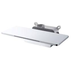 Излив Raglo R473.62 с полкой, для ванны, длина 120 мм цвет хром, латунь, каскадный, встраиваемый/встроенный