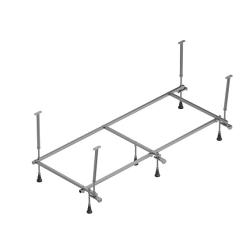 Каркас для ванны AM.PM X-Joy 170х70 см (шпильки), стальной, цвет серый, четыре опоры, прямоугольный, универсальный для ванны