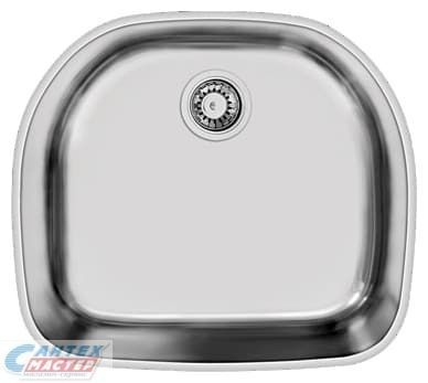Мойка Ukinox Модерн 58,7х52,7х235 3 1/2" врезная полированная сталь MOP581.522 -GT10P