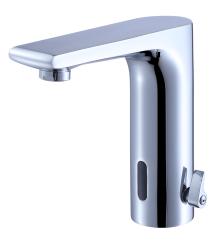 Смеситель для раковины/умывальника Esko SNR26D cенсорный, излив короткий, длина 125 мм, латунь, цвет хром, без донного клапана