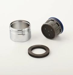 Аэратор IDDIS Optima Home для смесителя М28 корпусный, наружная резьба, ABS-пластик, хром 996P28B1SM