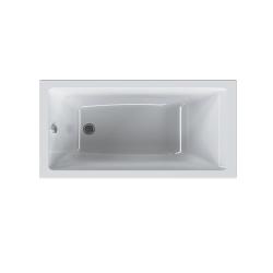 Ванна Am.Pm Gem 140х70 акриловая, цвет белый глянцевый, (без гидромассажа, рамы, сифона, фронтальной панели) прямоугольная, левосторонняя/правосторонняя