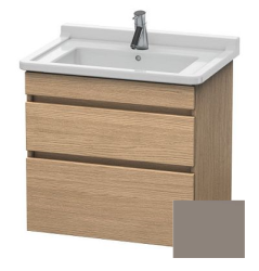 Тумба/шкафчик для консоли/столешницы Duravit DuraStyle под раковину 50х47,8х51,2 см, подвесная, ДСП, цвет: дуб европейский/базальт, 2 выдвижных ящика, прямоугольная