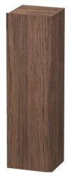 Пенал Duravit DuraStyle, 40x36x140 см, подвесной, (правый), с дверцей, с полкой, со стеклянными полками, цвет: орех темный, в ванную комнату